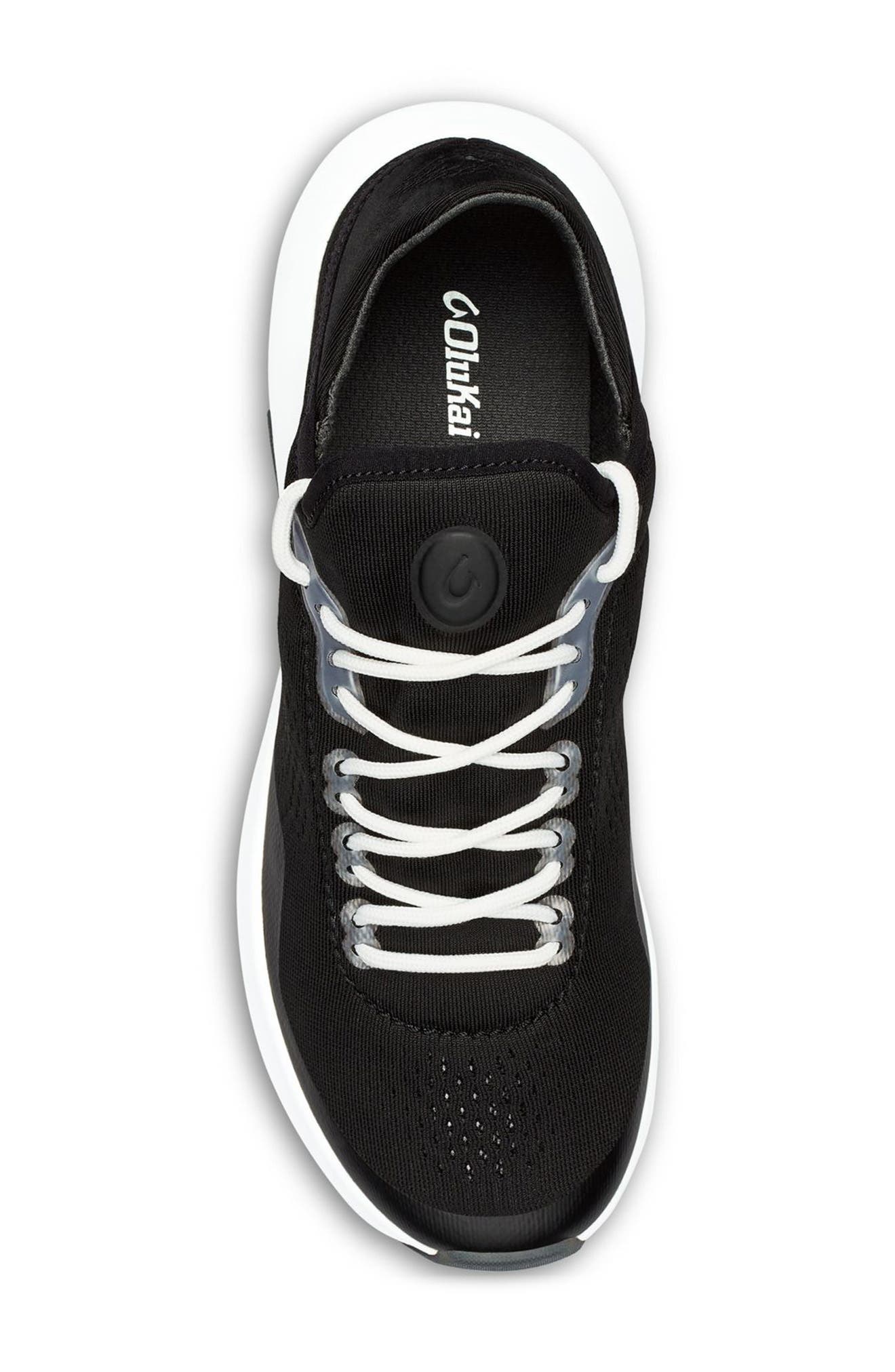 OluKai Kaholo Sneaker, Alternate, color, Black / Black