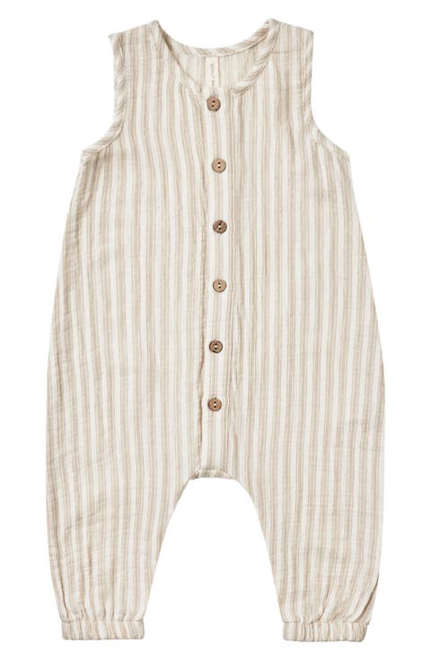 Stripe Organic Cotton Romper (Baby)