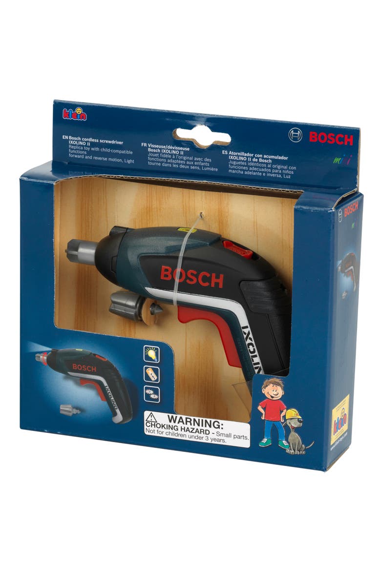 Ixolino Lights and Sounds Power Tool Toy Screwdriver, Alternate, color, Multicolored