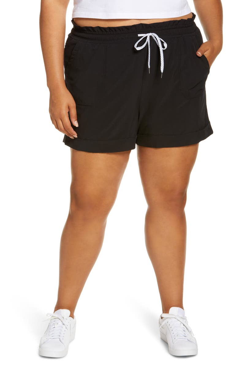 Zella High Waist Camp Shorts, Main, color,