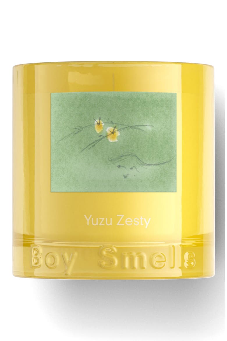 Yuzu Zesty Candle, Main, color, NO COLOR