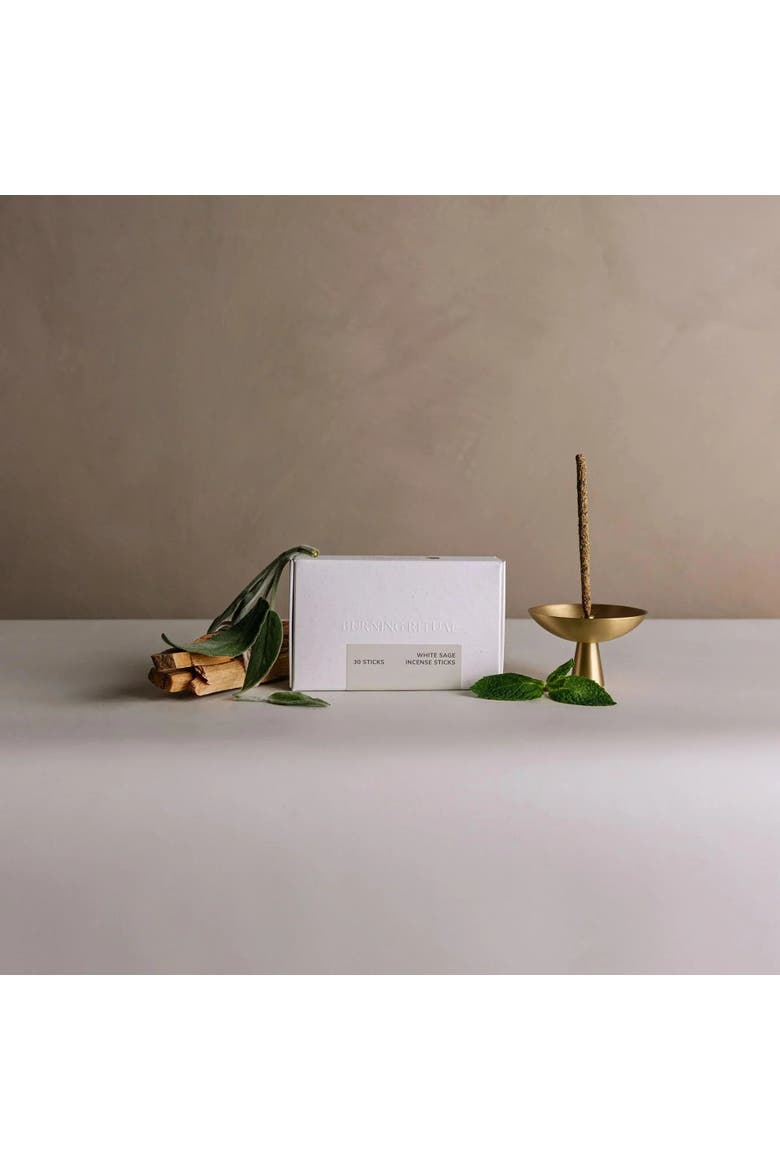 White Sage Incense Sticks - 30 Mini Hand-Rolled Sticks, Alternate, color, No Color