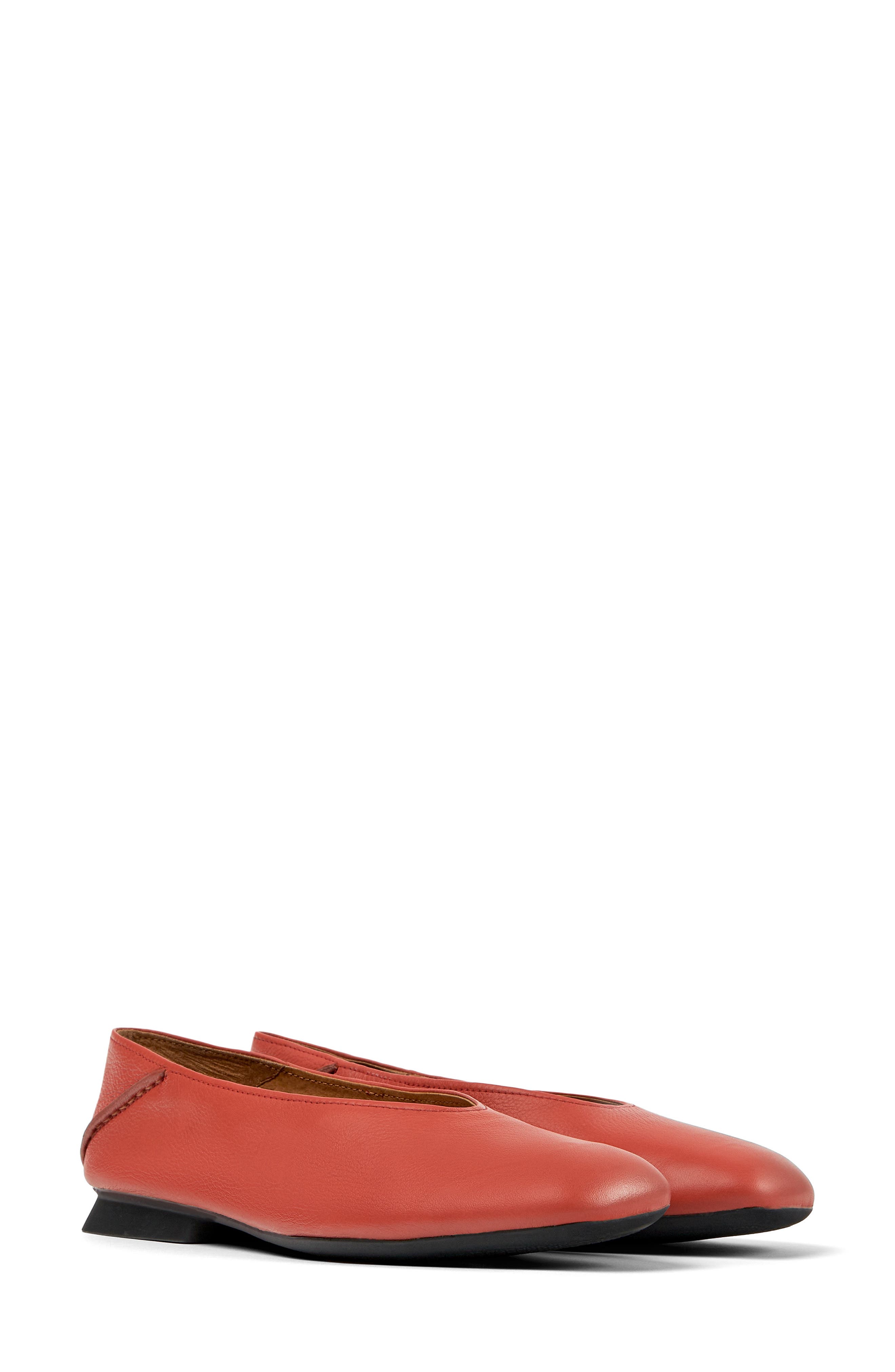 Casi Myra Flat, Main, color, MEDIUM RED