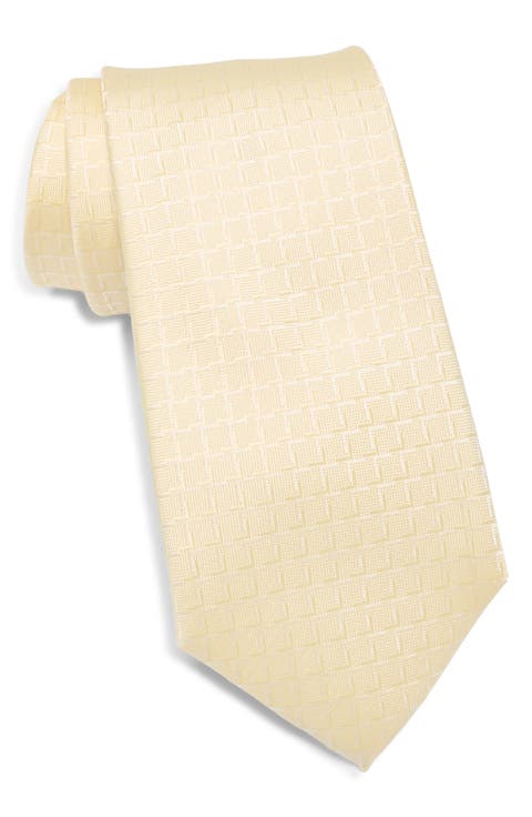 Foster Grid Jacquard Tie