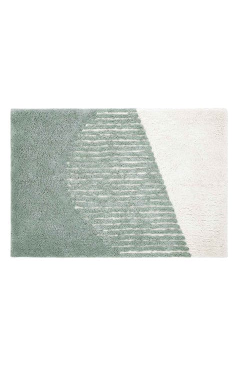 Striped Bath Rug