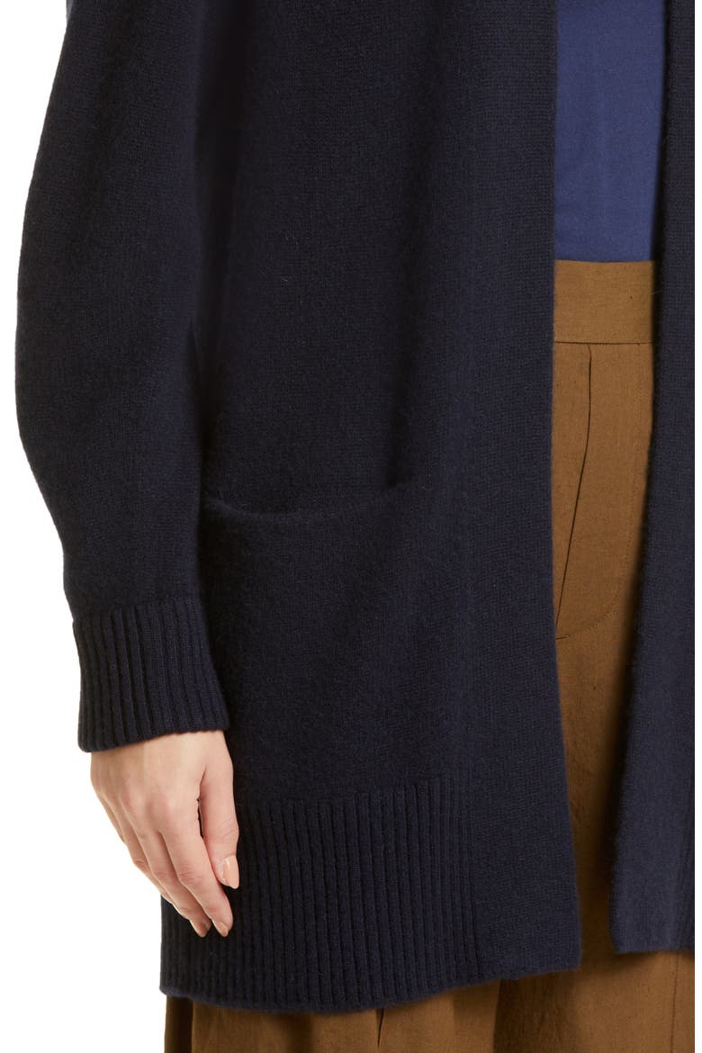 Shawl Collar Cashmere Cardigan, Alternate, color, COASTAL