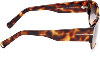 Andres 56mm Square Sunglasses