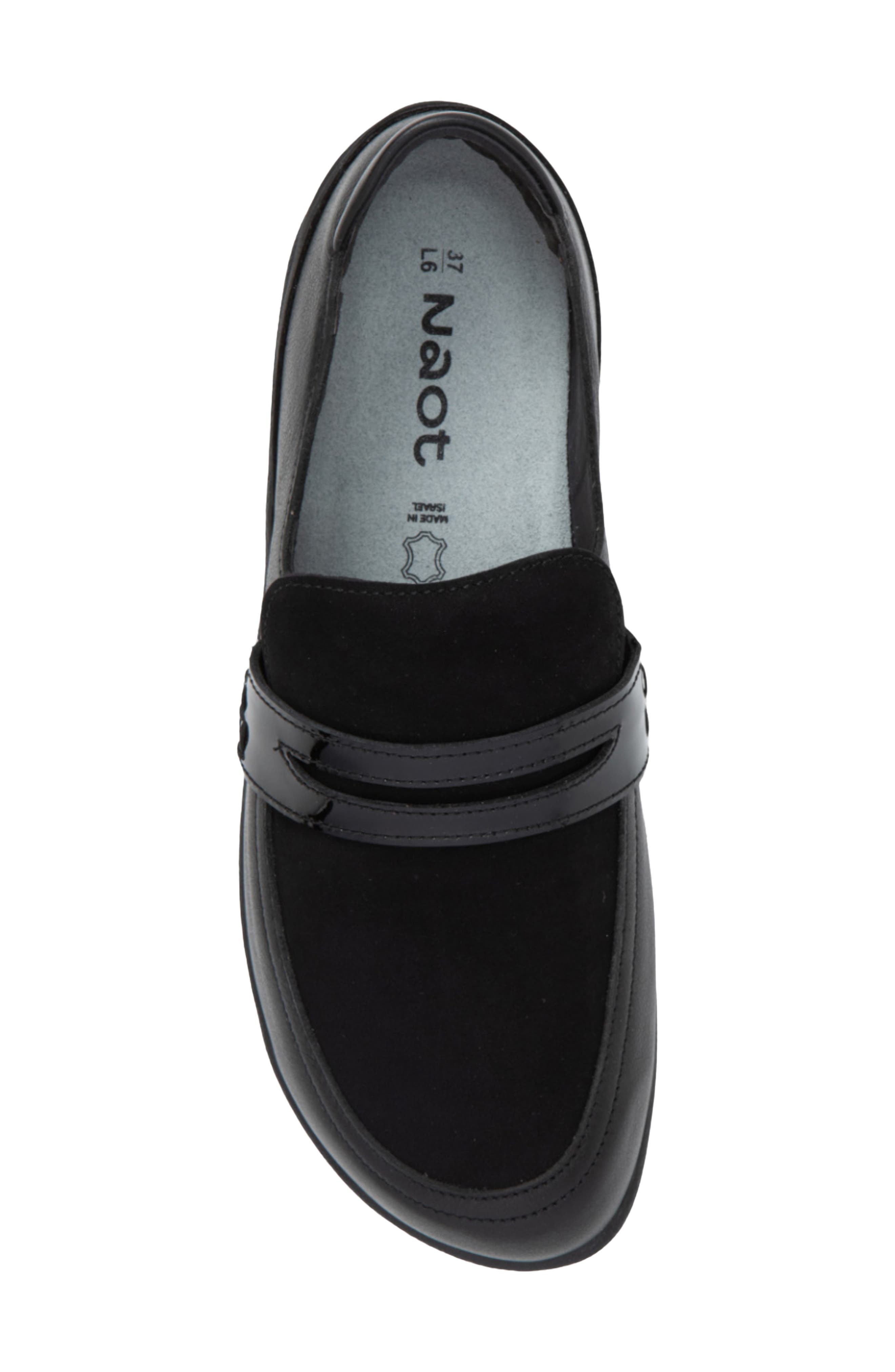 Kiso Slip-On Sneaker, Alternate, color, BLACK LEATHER COMBO