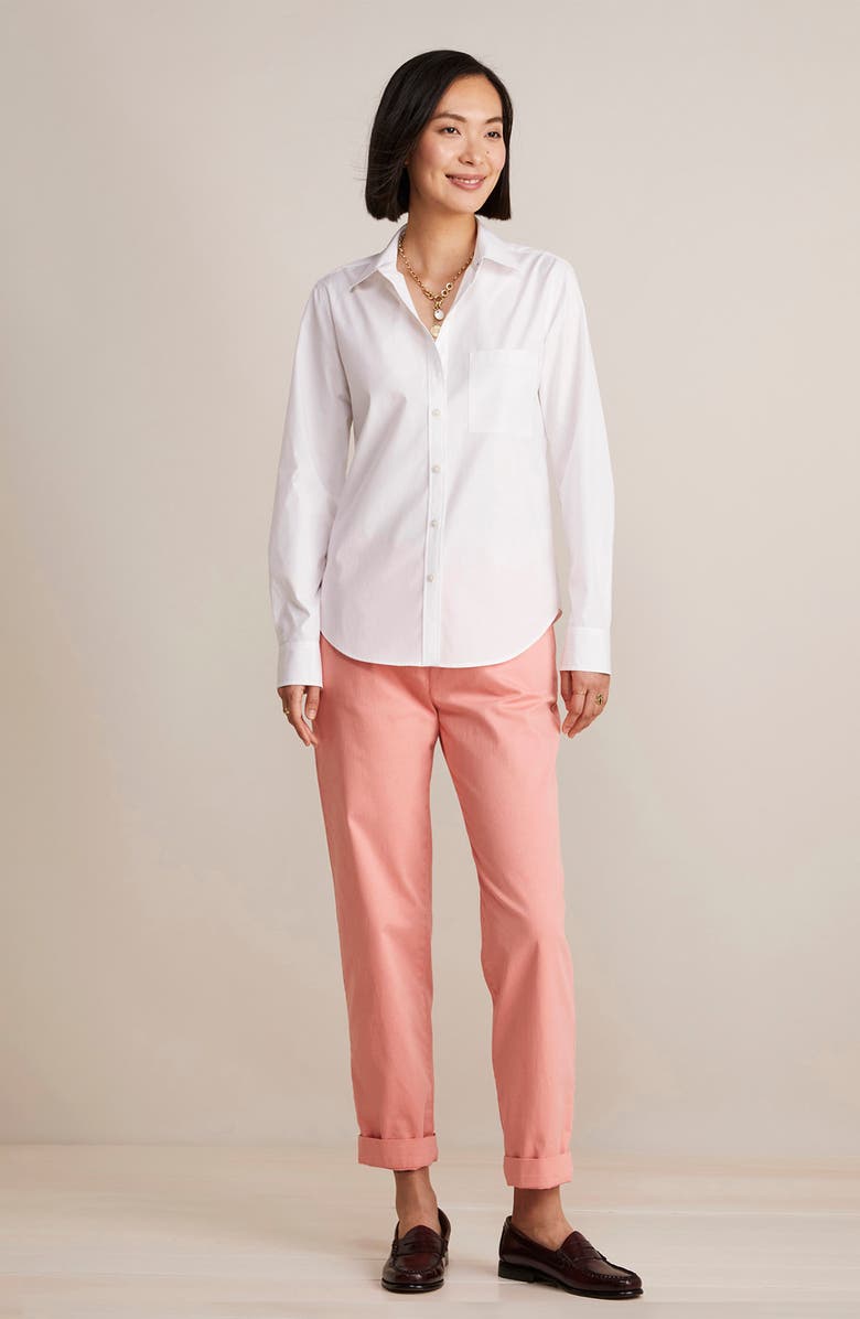 vineyard vines Stretch Cotton Button-Up Shirt, Alternate, color, 