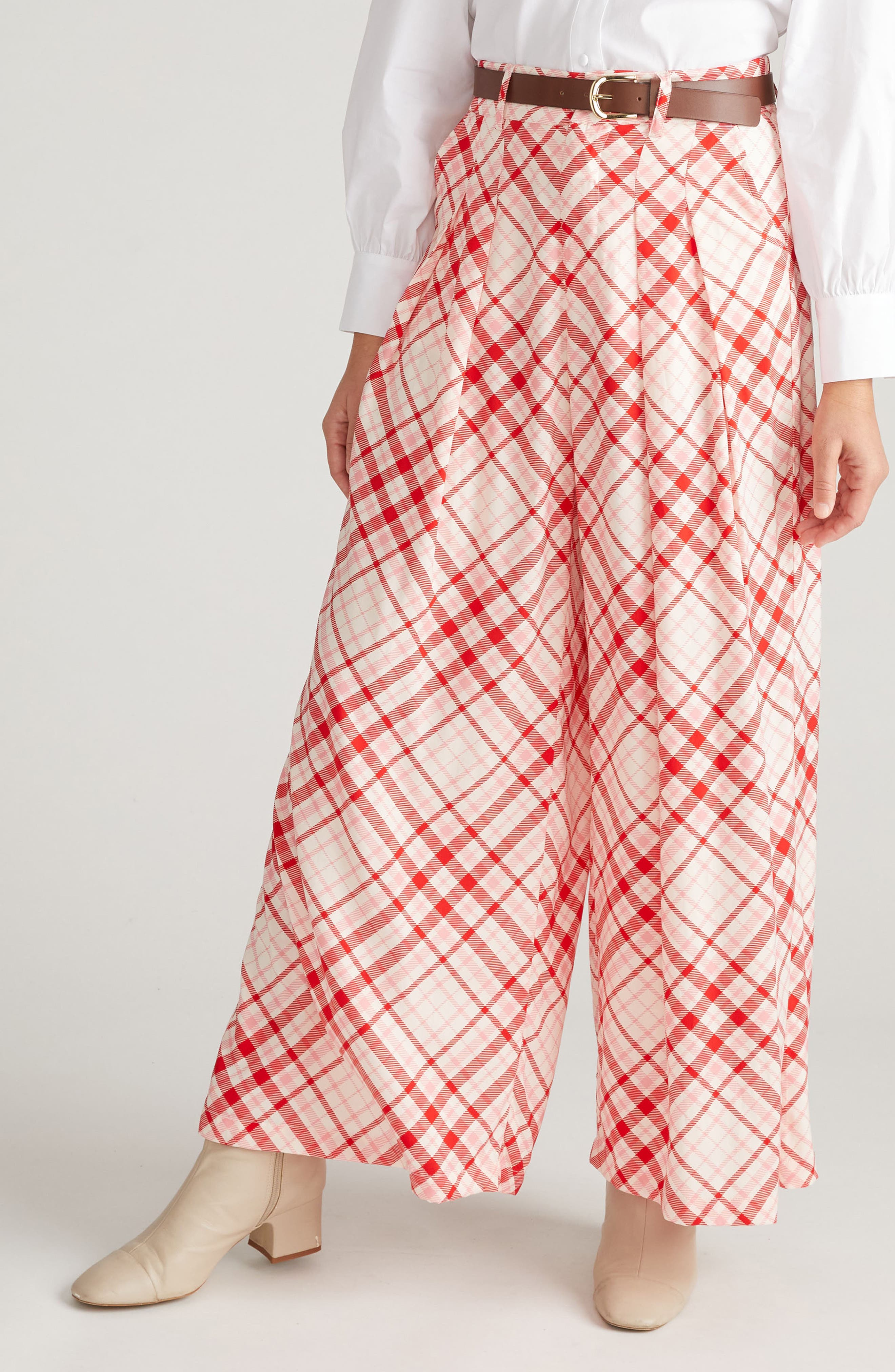 RED CHECK PRINT