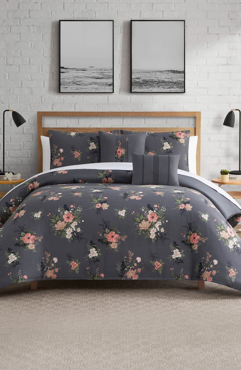 Lucky Brand Cali Bouquet Comforter Set, Alternate, color, Cali Bouquet Comforter Set