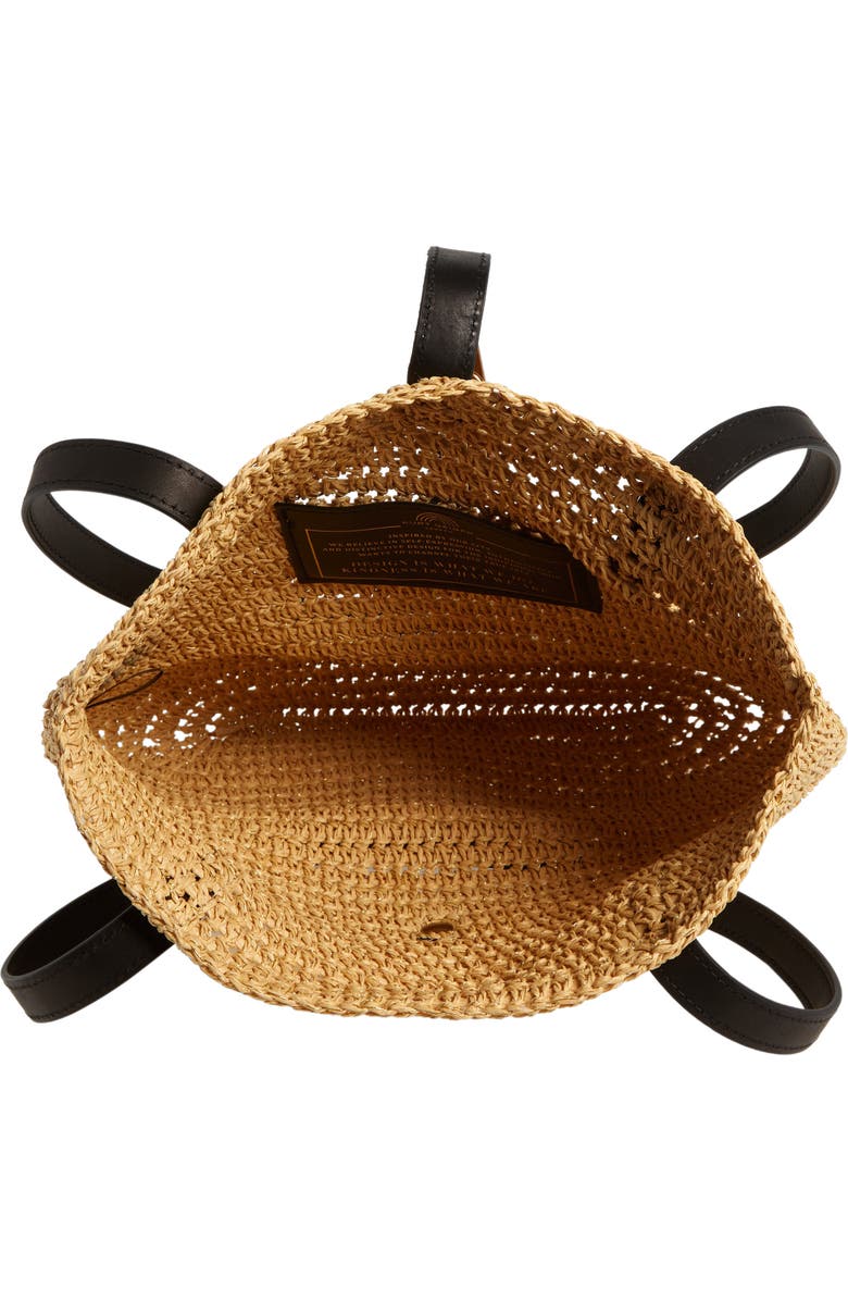 Kurt Geiger London Brixton Raffia Tote, Alternate, color,