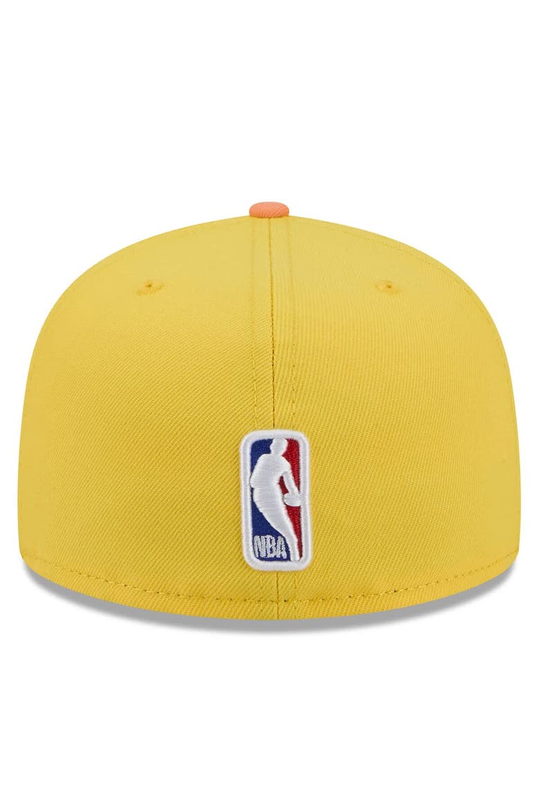 Men's New Era Gold Cleveland Cavaliers 2025/26 City Edition Alternate 59FIFTY Fitted Hat, Alternate, color, Gold