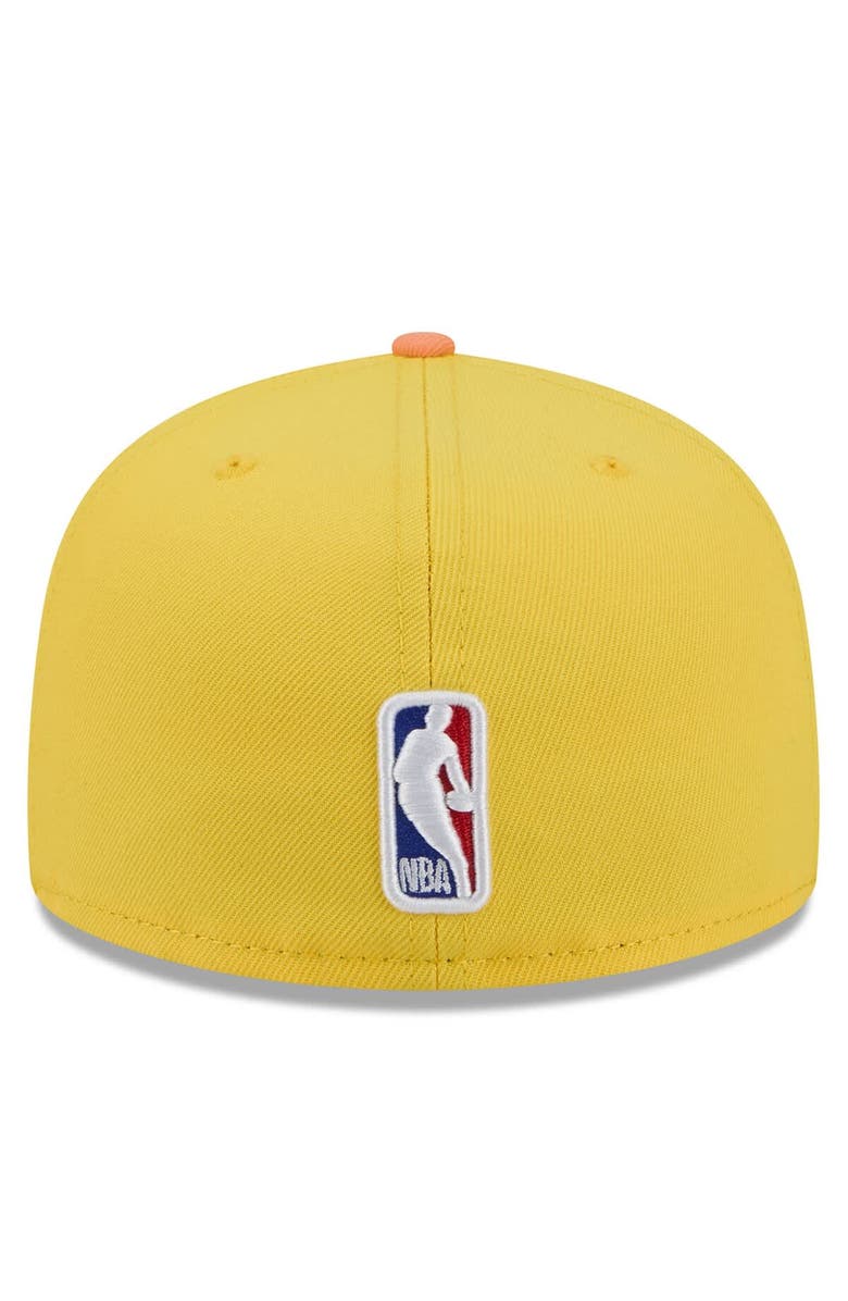 New Era Men's New Era Gold Cleveland Cavaliers 2025/26 City Edition Alternate 59FIFTY Fitted Hat, Alternate, color, Gold