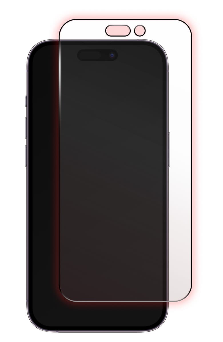 Bodyguardz Red Light Screen Protector for iPhone 15 Plus & 16 Plus, Main, color, 