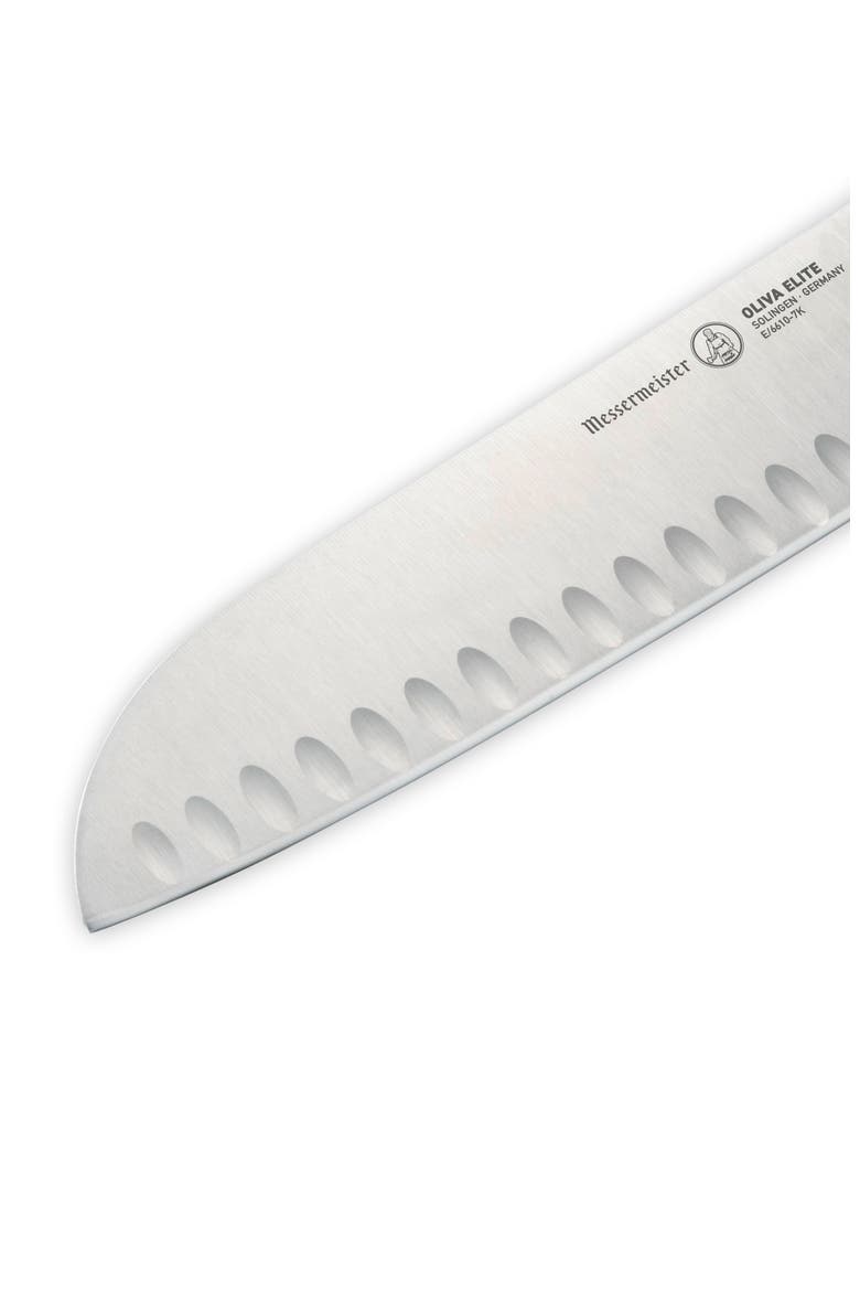 Oliva Elite 7 Inch Kullens Santoku Knife, Alternate, color, Oliva
