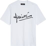 AMIRI Script Logo Graphic T-Shirt