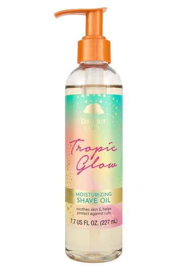Tree Hut Tropic Glow Moisturizing Shave Oil In Transparent