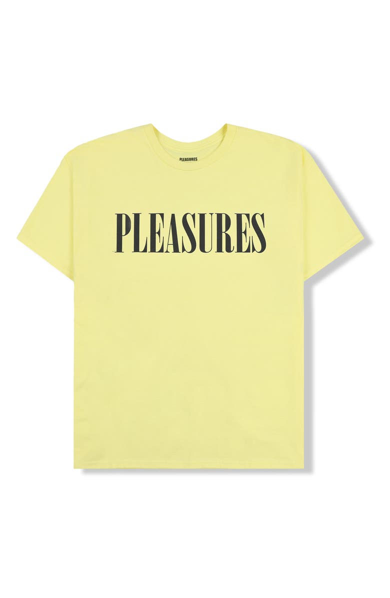 PLEASURES Onyx Logo Graphic T-Shirt, Alternate, color,