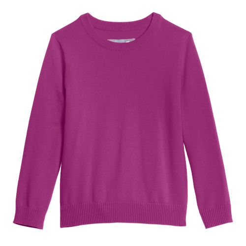 Primary Kids Crewneck Sweater In Purple