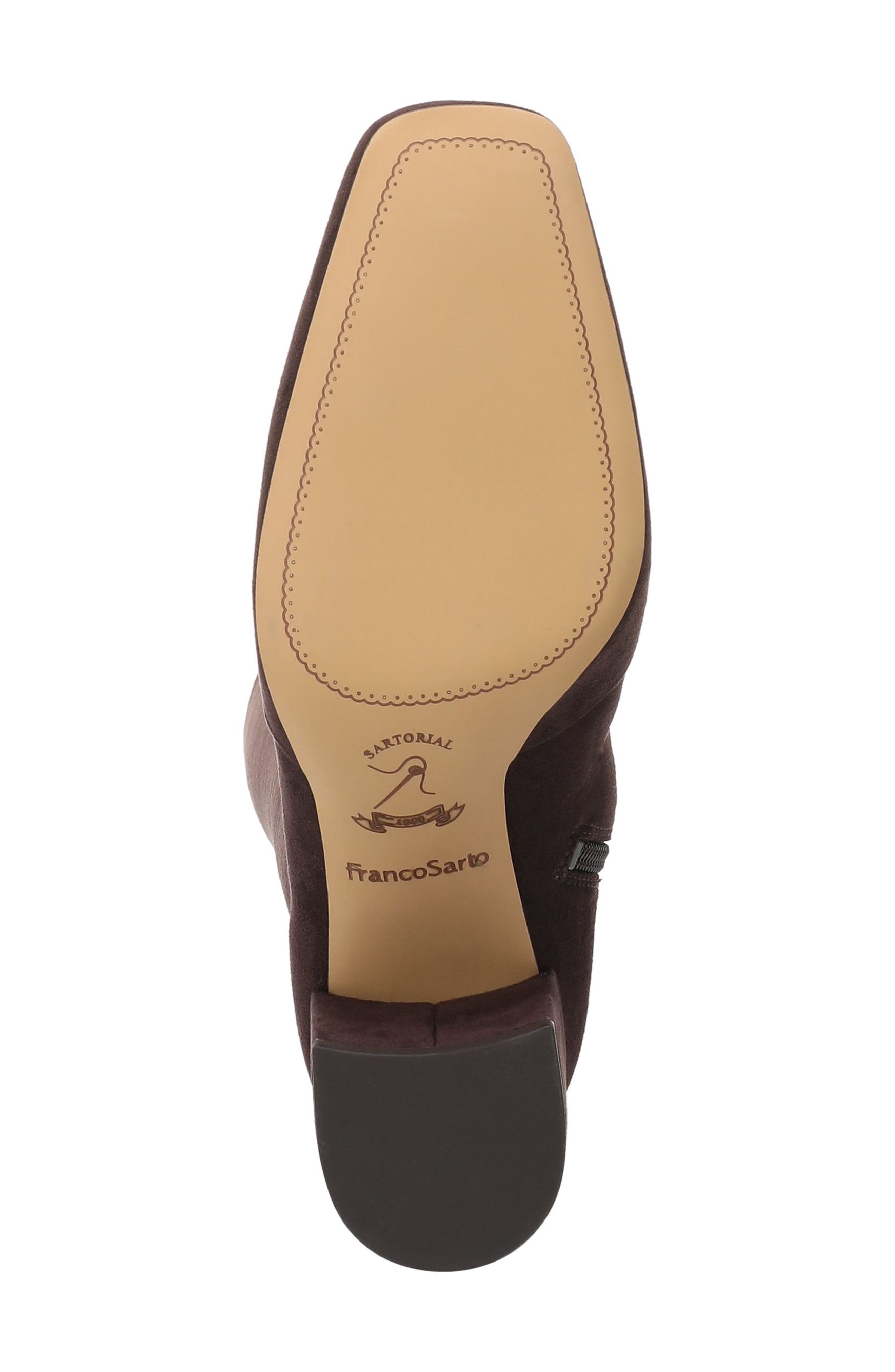 Flexa Blix Knee High Boot, Alternate, color, DARK BROWN