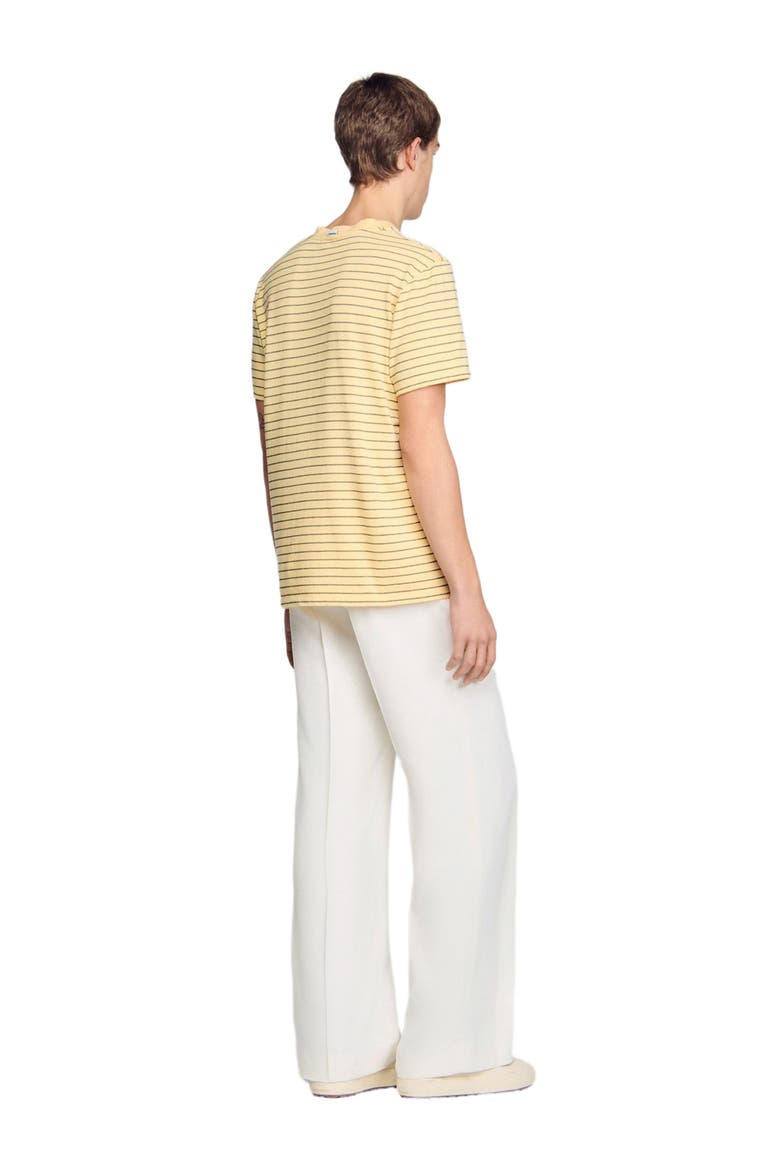 Striped T-shirt, Alternate, color, Yellow / black