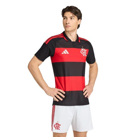 Men's adidas  Red CR Flamengo 2026 Home Authentic Jersey
