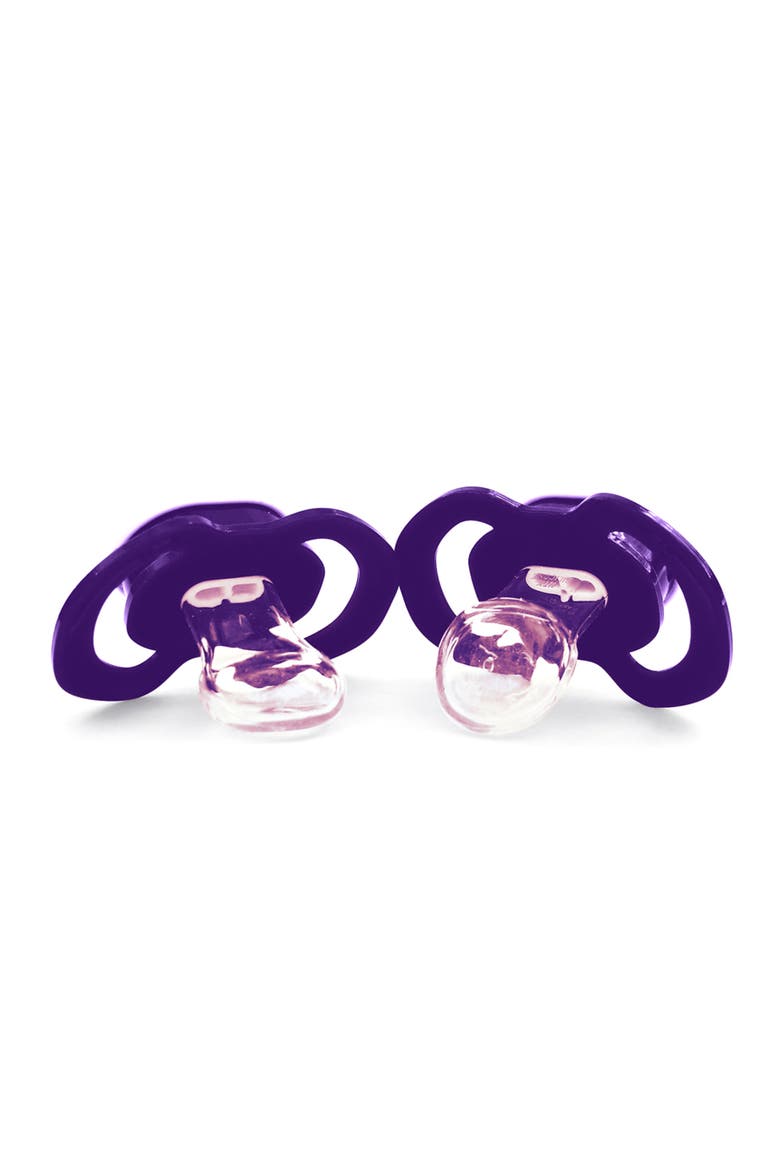 Minnesota Vikings Pacifier 2-Pack, Alternate, color, Multicolor