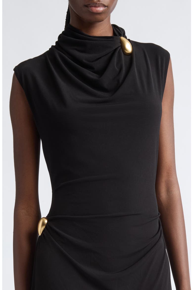 Betsy Jersey Dress, Alternate, color, BLACK