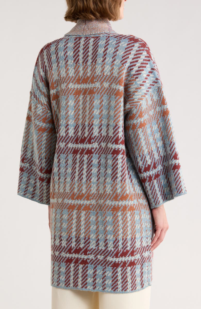 Love Token Nina Cardigan, Alternate, color, Plaid