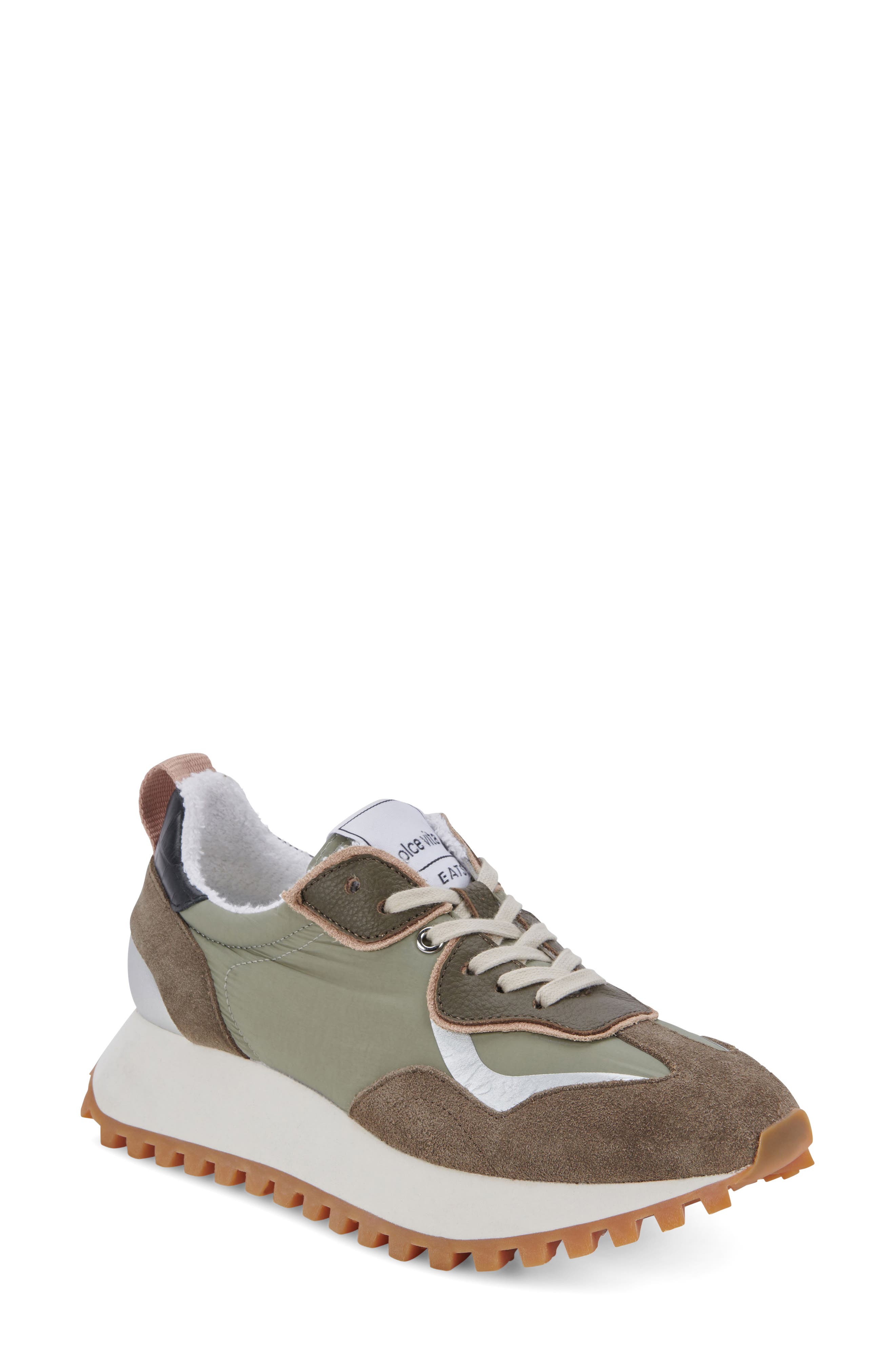 Reubin Sneaker, Main, color, ARMY NYLON