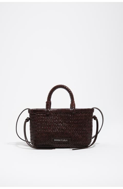 Plaited Leather XS Bag