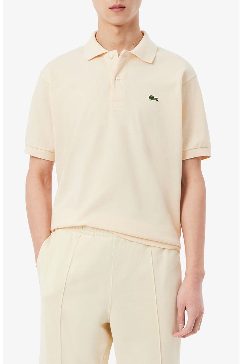Regular Fit Piqué Polo, Main, color, NATURAL