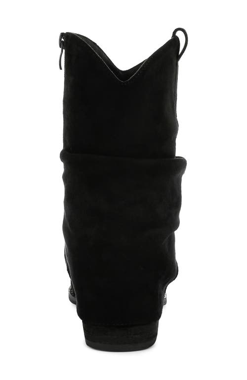 Rag & Co Bronco Slouchy Boot In Black