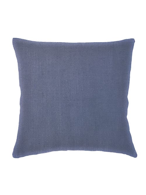 Anaya So Soft Linen Camel Pillow With Down Alternative Insert In Pacific