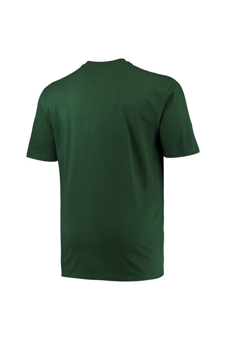 Men's Champion Green Michigan State Spartans Big & Tall Arch Team Logo T-Shirt, Alternate, color, Green