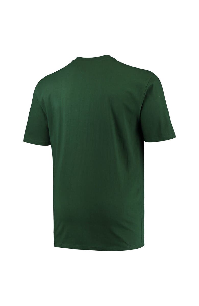 Champion Men's Champion Green Michigan State Spartans Big & Tall Arch Team Logo T-Shirt, Alternate, color, Green