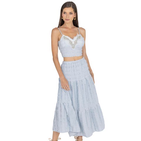 Emma Top & Maxi Skirt Set