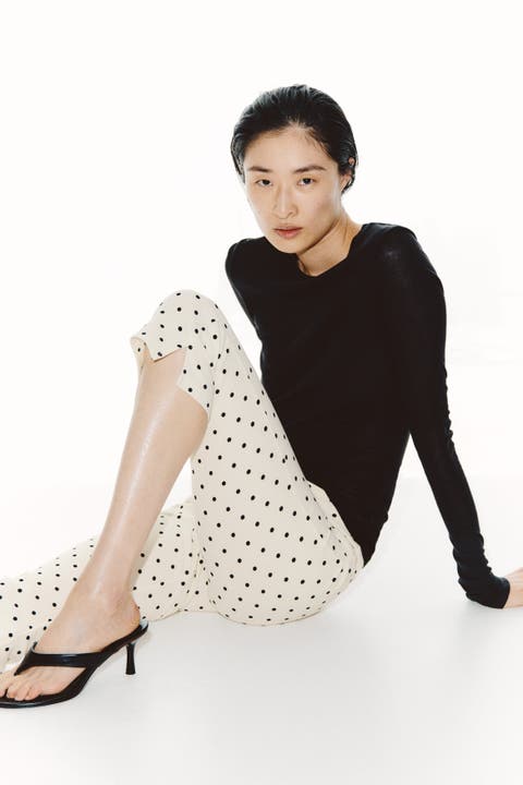 Printed Capri Pants