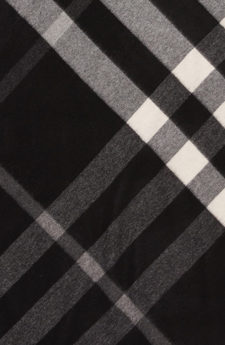 Burberry Mega Check Cashmere Scarf, Alternate, color, 