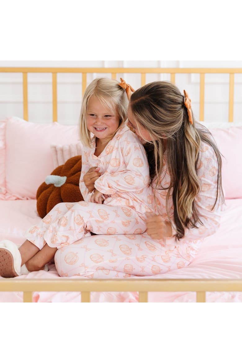 Pumpkin Trellis Women's Lounge Set, Alternate, color, Soft Pale Pink