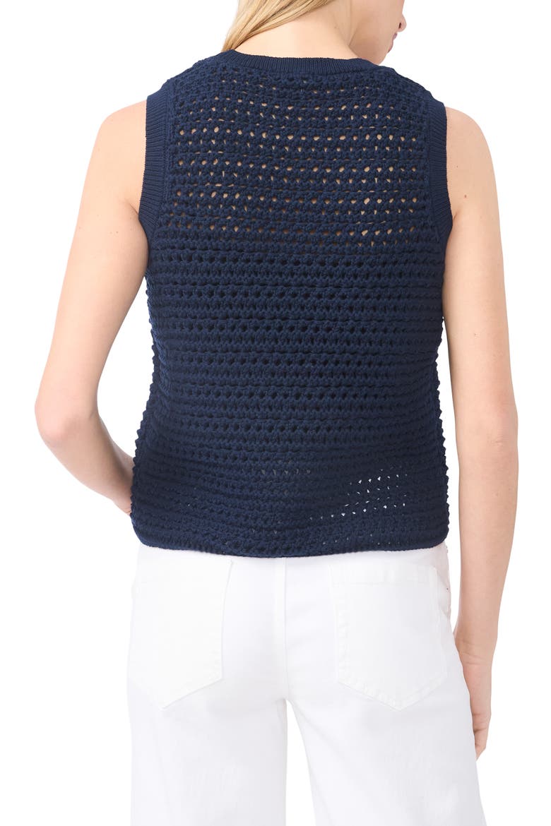 Open Stitch Sweater Tank, Alternate, color, CLASSIC NAVY