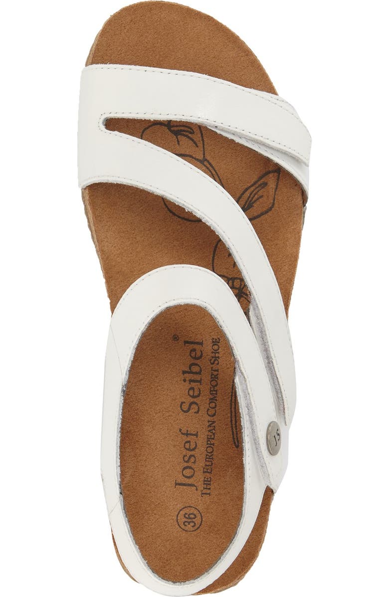 Josef Seibel Tonga 25 Sandal, Alternate, color, White Roma Leather