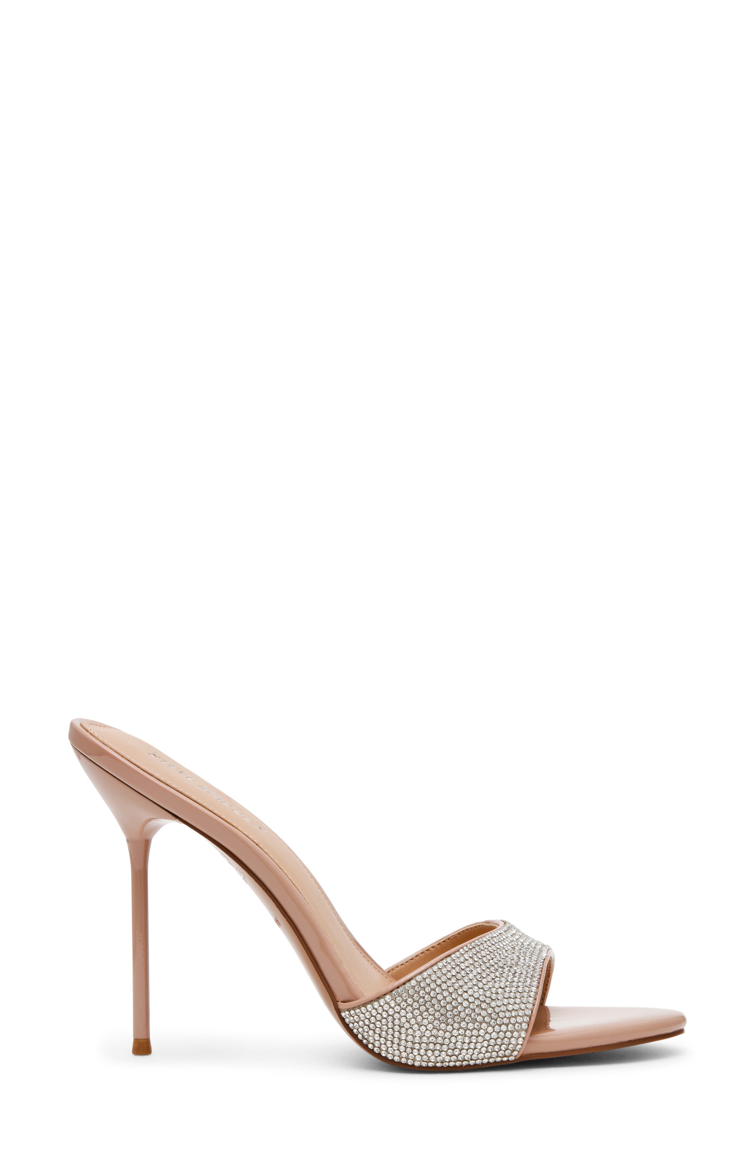 Davina Slide Sandal, Alternate, color, BLUSH PATENT