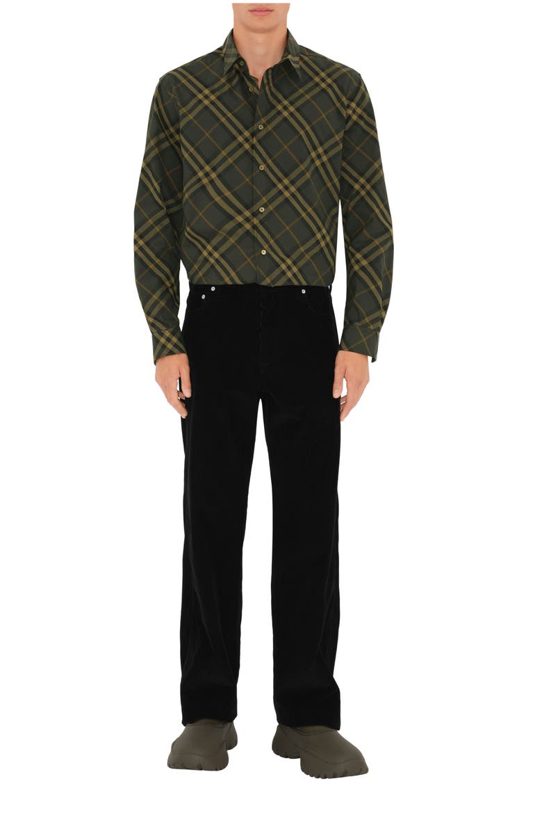 Burberry Check Cotton Shirt, Main, color,