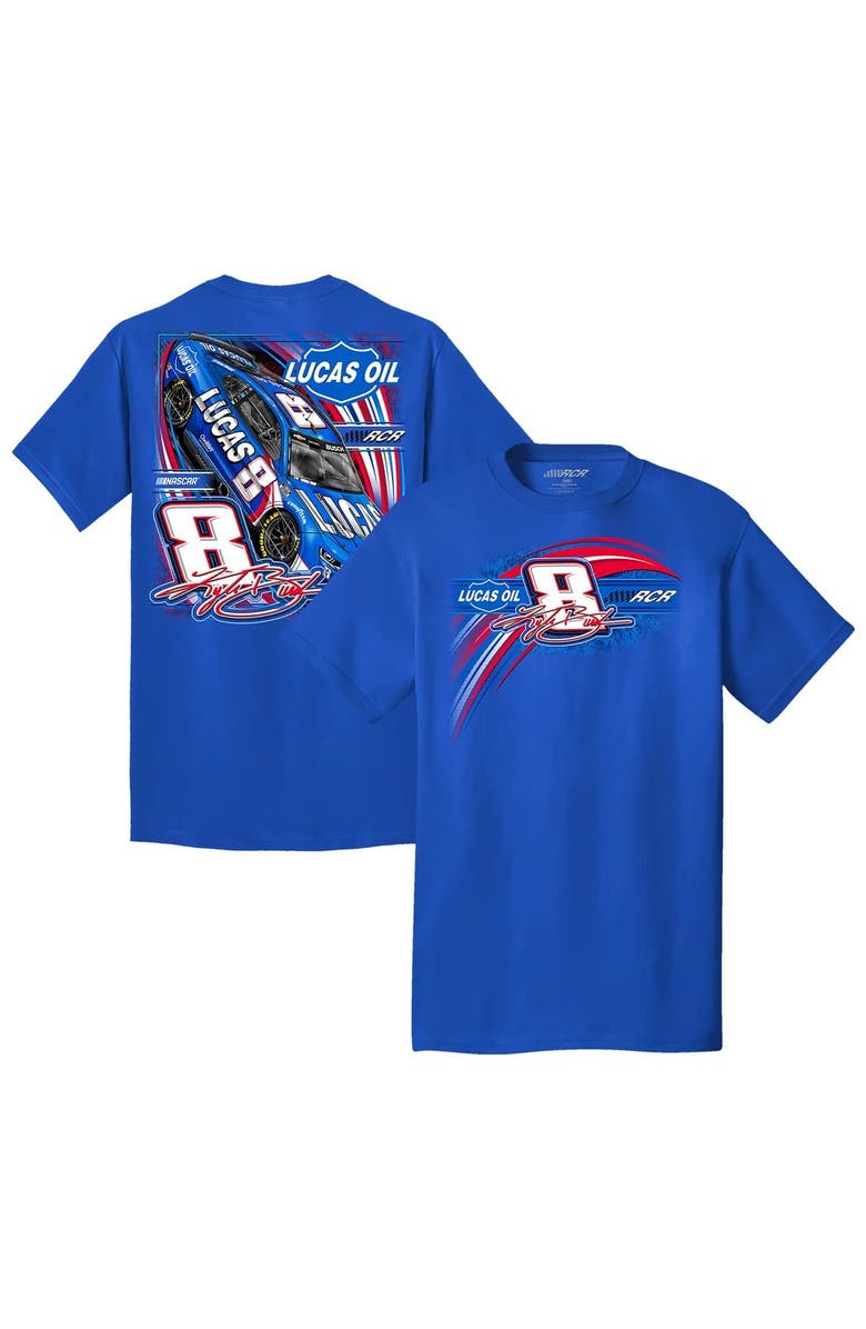 NASCAR Men's Richard Childress Racing Team Collection Royal Kyle Busch Lucas Oil Car T-Shirt, Main, color, Royal