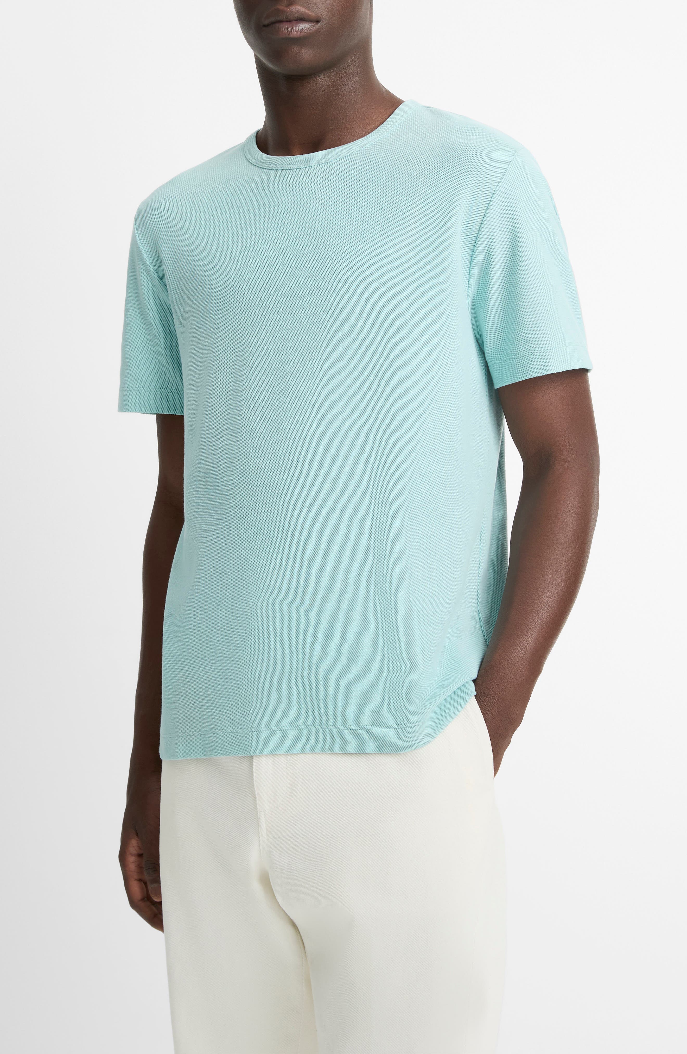 Vince Pima Cotton Piqué T-Shirt