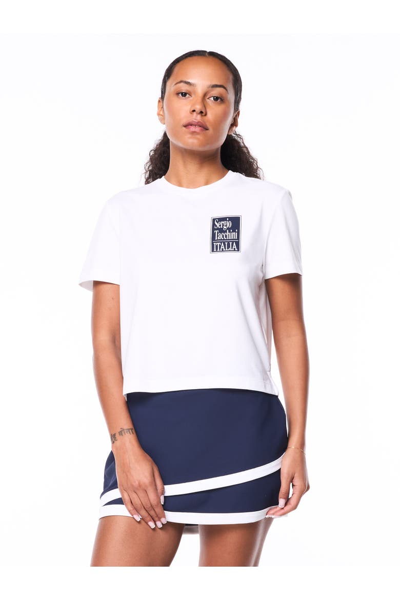 Women's Italia T, Main, color, BRILLIANT WHITE