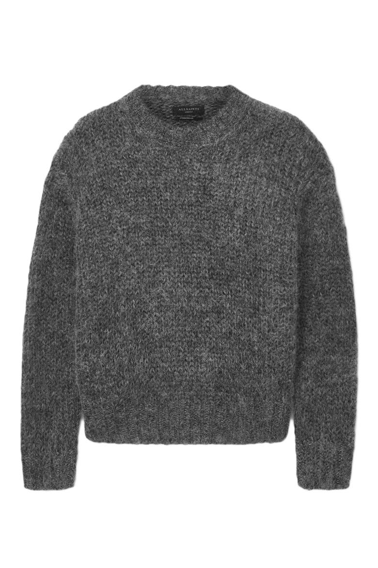 Myles Mohair & Merino Wool Sweater, Alternate, color, CHARCOAL GREY