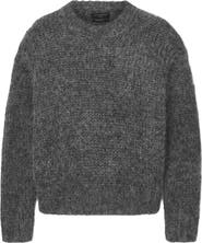 AllSaints Myles Mohair & Merino Wool Sweater